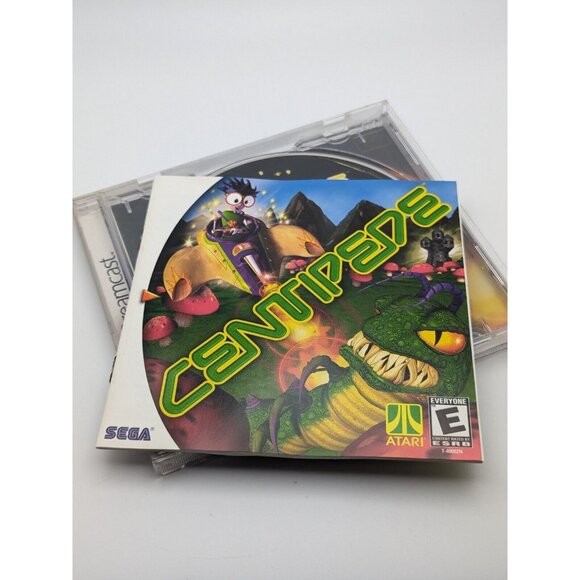 Centipede (Sega Dreamcast, 1999) Complete In Box CIB ~ Tested & Works - Picture 9 of 11